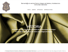 Tablet Screenshot of gremiosastresymodistasvalencia.com